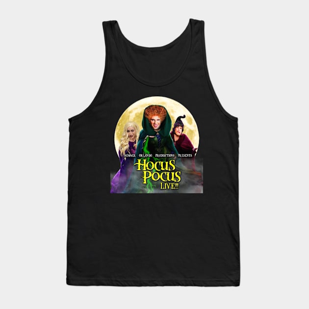 Hocus pocus Live Tank Top by Summer Orlando